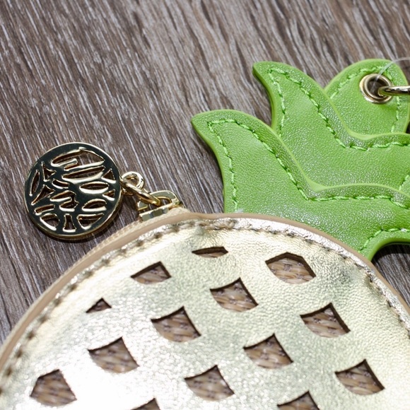 Lilly Pulitzer Pineapple Coin Purse NWT - Picture 5 of 8